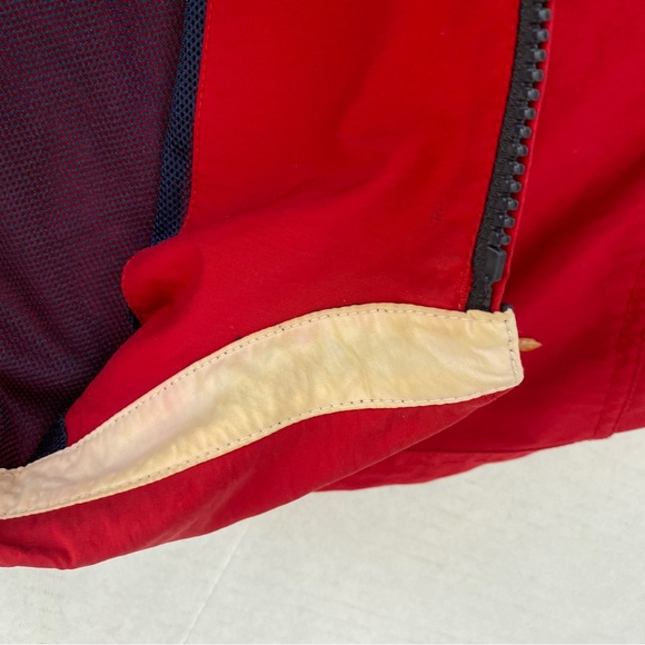 Vintage 1990s men’s Tommy Hilfiger Bomber Jacket Golf Crest 90s Colorblock XL - Picture 15 of 15